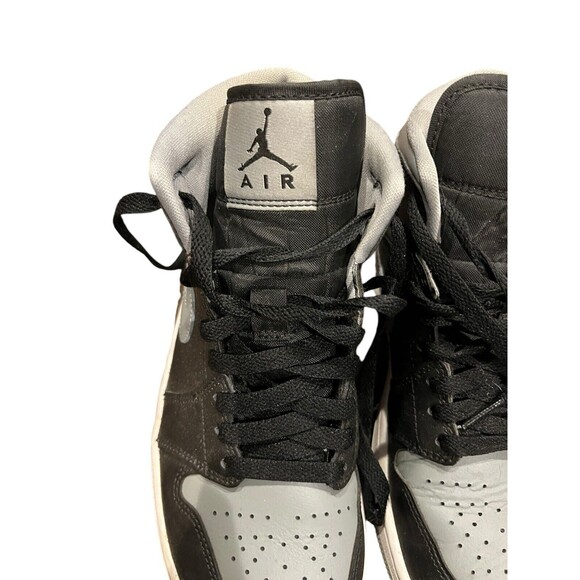 Nike Air Jordan 1 Mid Shadow Black Grey BQ6472-007 size 7.5 - Picture 2 of 7